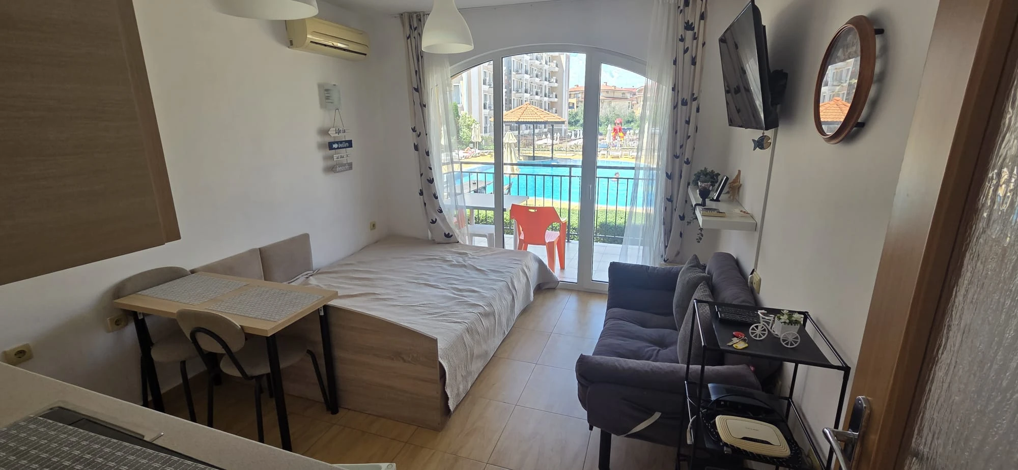Wakacyjny odpoczynek w przytulnym apartamencie w Bułgarii